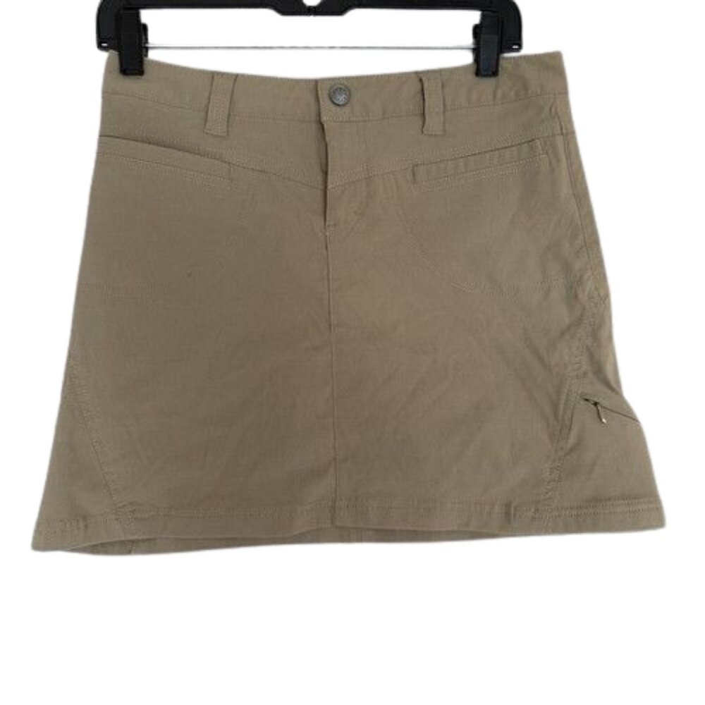 Athleta Dipper Skirt Outdoors Classic Utility Khaki Size 4